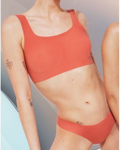 Bralette top Sloggi ZERO Feel (Orange pastel)