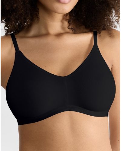 Brassière (Coton bio) Sloggi Go Daily Cotton (Noir)
