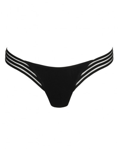 Calzoncillo de baño brasileño Sarda Miss (Negro)