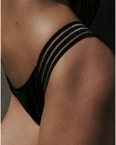 Brazilian bath briefs Sarda Miss (Black)