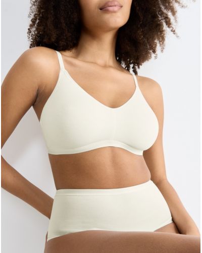 Bralette (cotton bio) Sloggi Go Daily Cotton (Silk white)