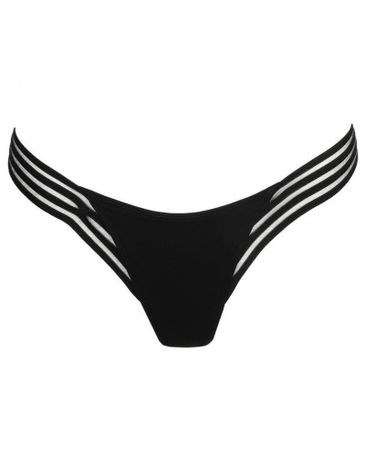 Tanga bikini de baño Sarda Miss (Negro)