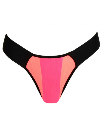 Slip de bain brésilien Sarda Lin (Neon Fiesta)