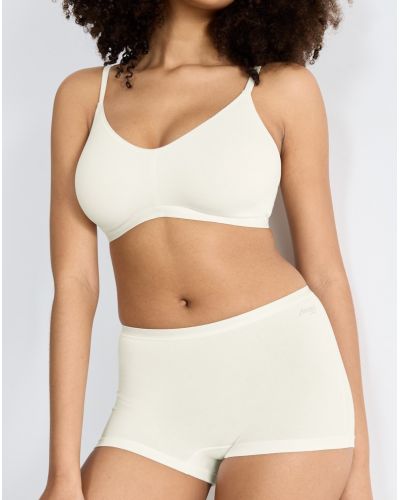 Lot de 3 boxer (coton bio) Sloggi Go Daily Cotton (Silk White)