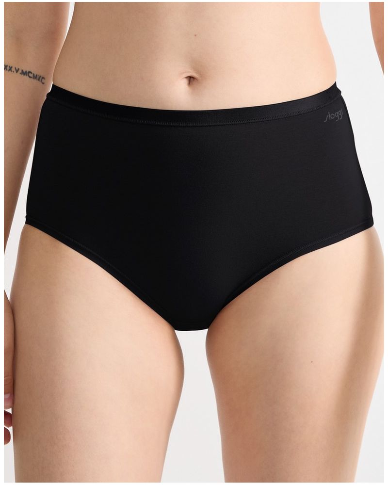 High waist briefs (cotton bio) Sloggi Go Daily Cotton (Black)
