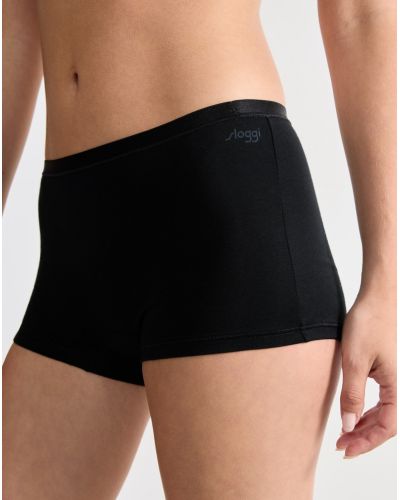 Boxer (coton bio) Sloggi Go Daily Cotton (Noir)