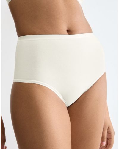 High waist briefs (cotton bio) Sloggi Go Daily Cotton (Silk white)