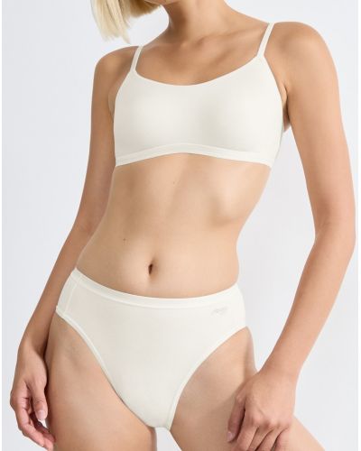 Calzoncillos tai (Algodón bio) Sloggi Go Daily Cotton (Silk white)