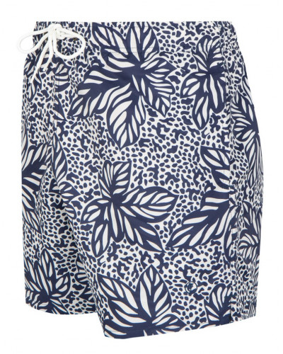 Shorts de baño Eminence Les Beach (Jungle Marine Ecru)