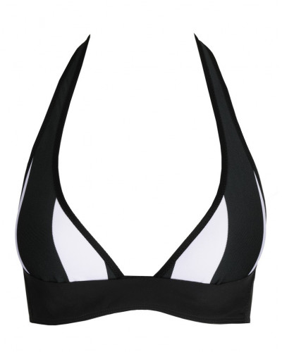 Soutien-gorge de bain triangle rembourré Sarda Lin (Domino)