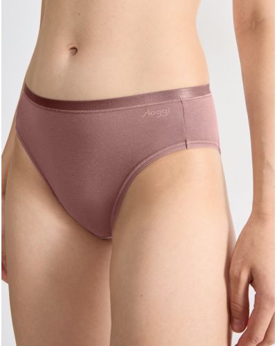 Lot de 3 slips tai (coton bio) Sloggi Go Daily Cotton (Cacao)