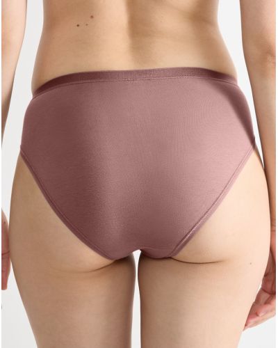 Paquete de 3 calzoncillos tai (Algodón bio) Sloggi Go Daily Cotton (Cacao)