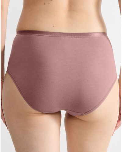 Lot de 3 slips midi (coton bio) Sloggi GO Daily Cotton (Cacao)