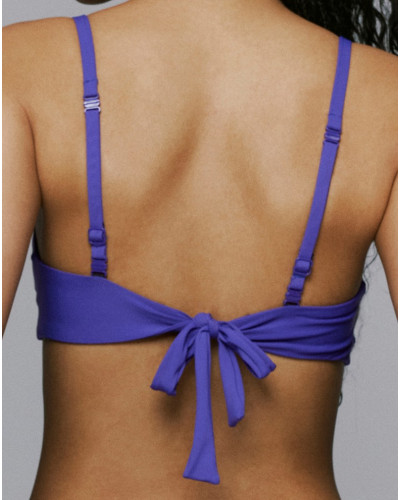 Swim bralette Sarda Lita (Deep Purple)