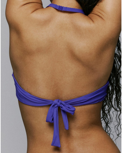 Swim bralette Sarda Lita (Deep Purple)