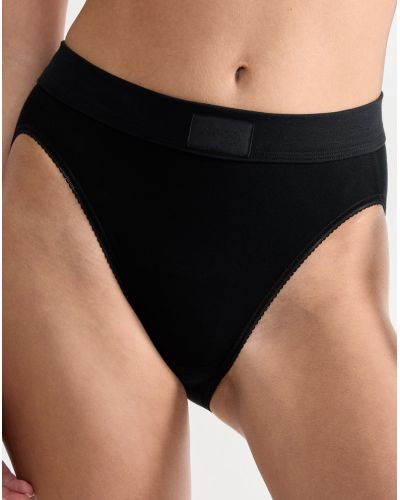 Paquete de 2 calzoncillos tai (Algodón bio) Sloggi Double Confort (Negro)