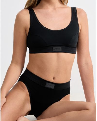 Pack of 2 tai briefs (Cotton bio) Sloggi Double Confort (Black)