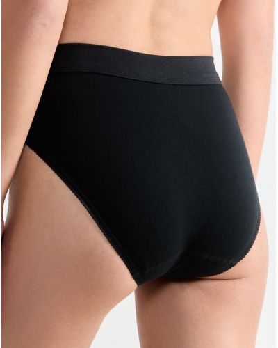 Pack of 2 tai briefs (Cotton bio) Sloggi Double Confort (Black)