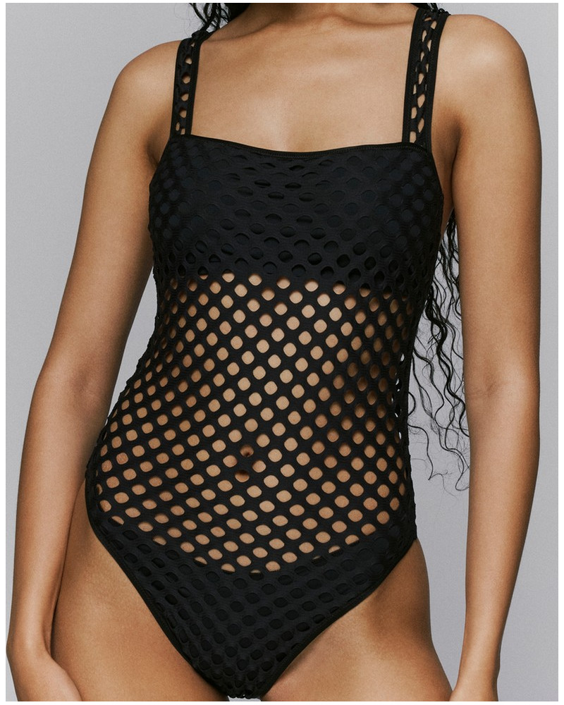 Traje de bano una pieza Sarda Holt (Negro)