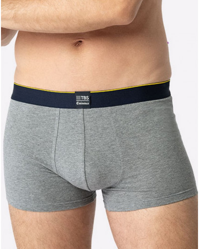 Paquete de 2 boxers de algodón Eminence Sailor (Gris Chiné/Marinière)