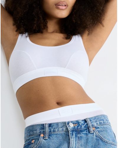 Pack of 2 tai briefs (Cotton bio) Sloggi Double Confort (White)