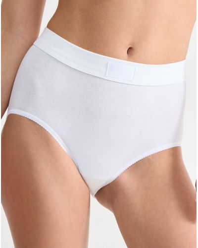 Braga maxi (Algodòn bio) Sloggi Double Confort (Blanco)