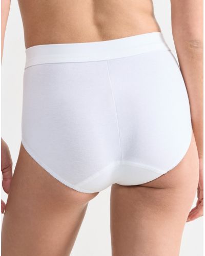 Culotte maxi (coton bio) Sloggi Double Confort (Blanc)