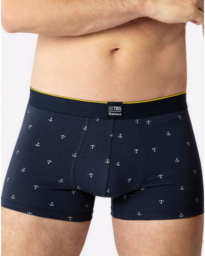 Paquete de 2 boxers de algodón Eminence Sailor (Marine/Ancre Marine)