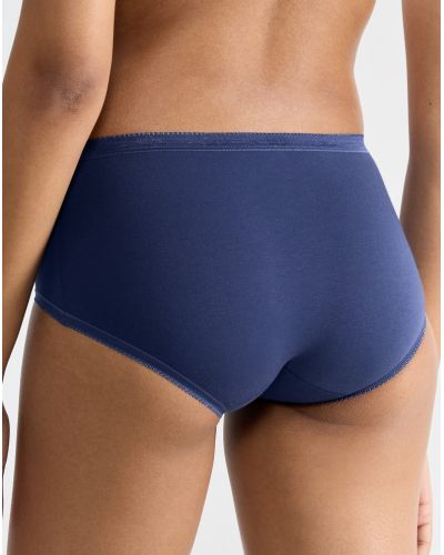 Calzoncillo midi Sloggi Basic + (Lote de 3) (Blanc/ciel/marine)