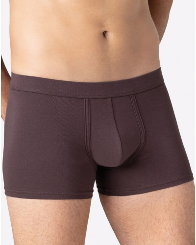 Boxer en coton Eminence Fusion (Brun)