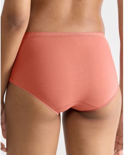 Midi briefs Sloggi Basic + (Set of 3) (Brique/corail/blanc)