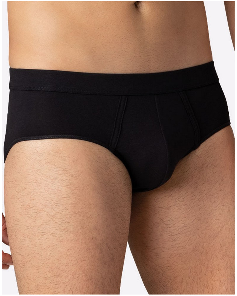 Calzoncillo de algodón Eminence Fusion (Negro)