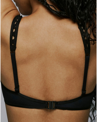 Sujetador de bikini flexi-wire Sarda Holt (Negro)