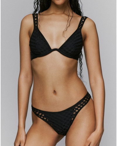 Flexi-wire bikini top Sarda Holt (Black)