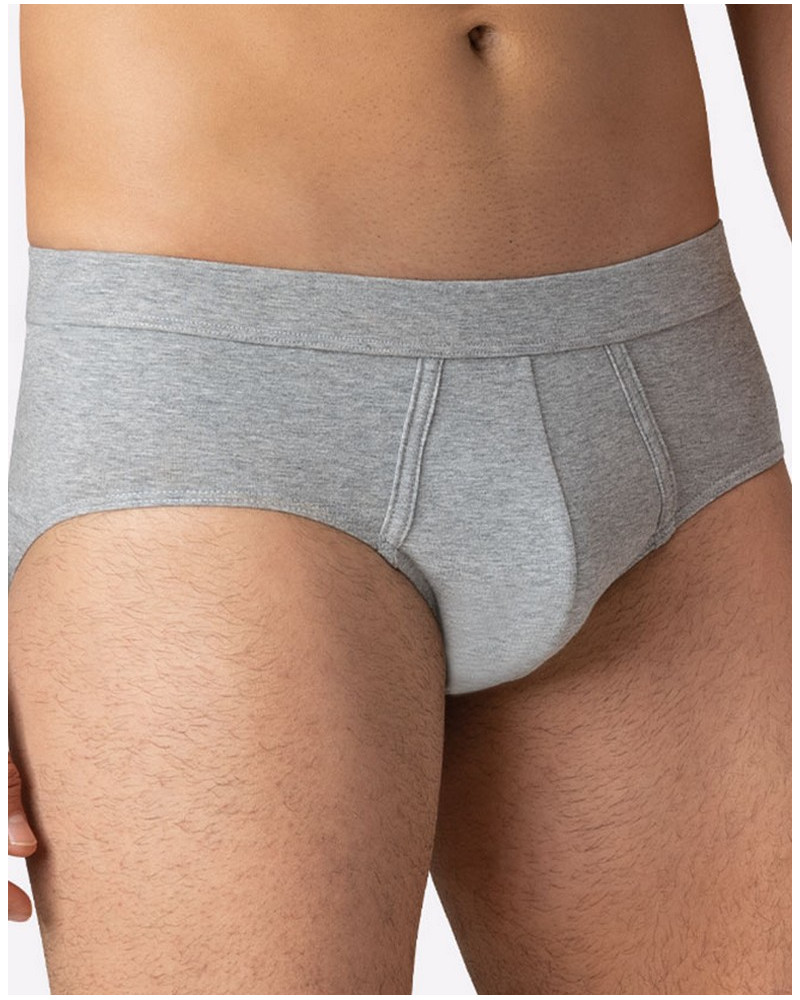 Slip en coton Eminence Fusion (Gris Chiné)