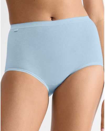 Calzoncillo maxi Sloggi Basic + (paquete de 3) (Blanc/ciel/marine)