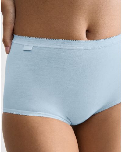 Calzoncillo maxi Sloggi Basic + (paquete de 3) (Blanc/ciel/marine)