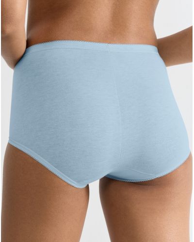 Calzoncillo maxi Sloggi Basic + (paquete de 3) (Blanc/ciel/marine)