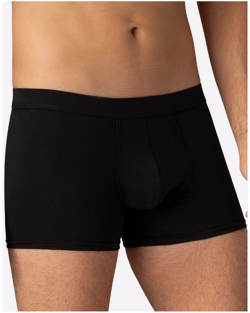 Boxer en coton Eminence Fusion (Noir)