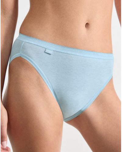 Paquete de 3 calzoncillos tai Sloggi Basic + (Blanc/ciel/marine)