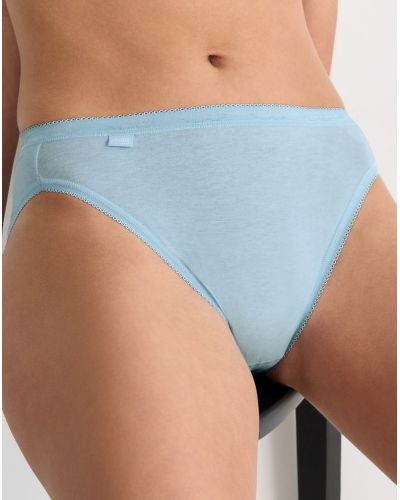 Pack of 3 tai briefs Sloggi Basic + (Blanc/ciel/marine)
