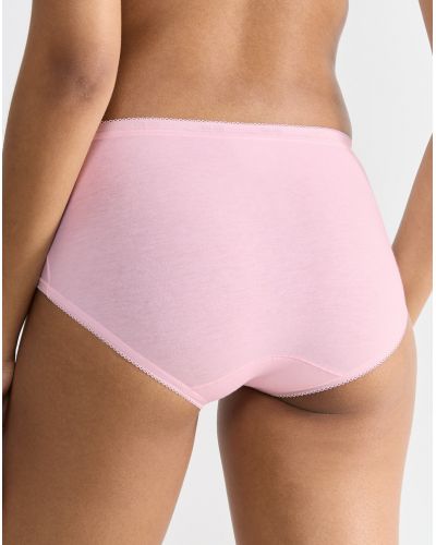 Slips Basic + midi (lot de 4) Sloggi (Marine/ciel/blanc/rose)