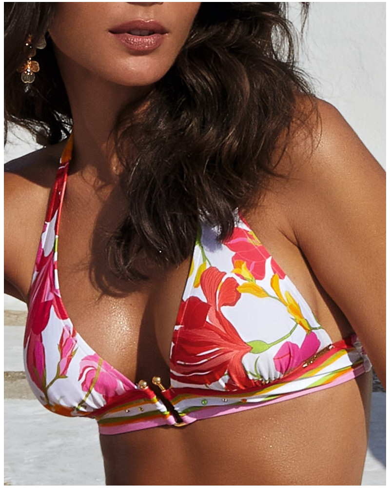 Triangle bath bra Lise Charmel Envolée Florale (Bouquet Floral)