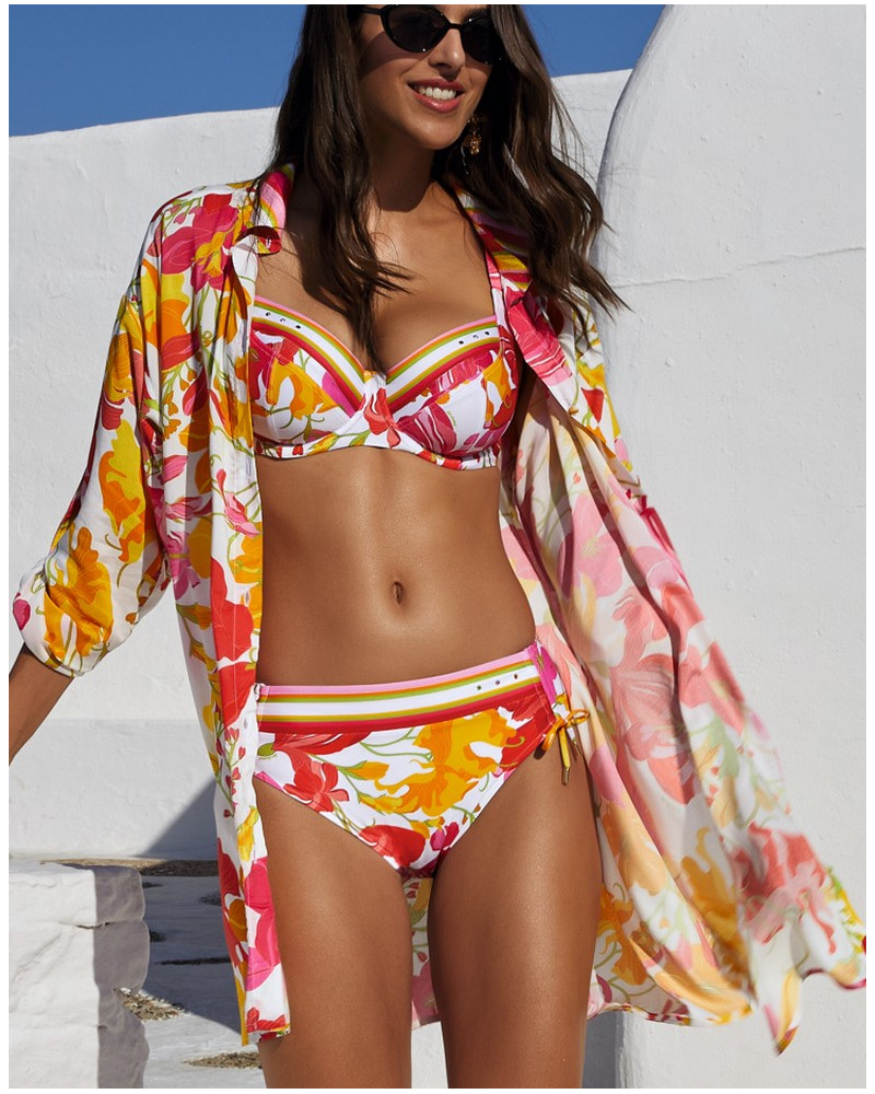 Beach shirt Lise Charmel Envolée Florale (Bouquet Floral)