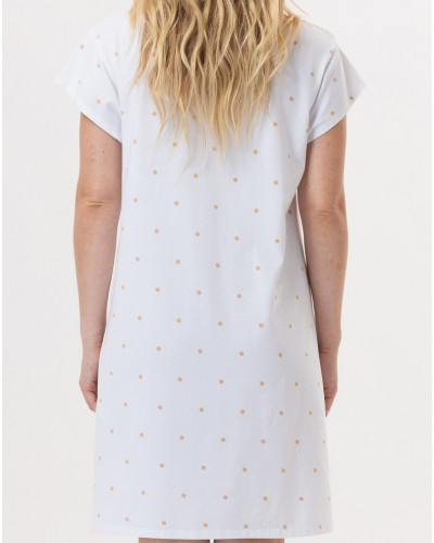 Chemise de nuit Le Chat Pitchoun (Sable)