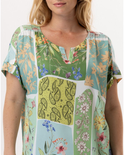 Nightdress Le Chat Esterel (Vert d'eau)