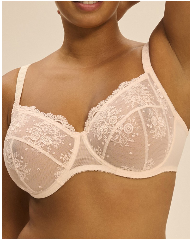 Underwired bra Simone Pérèle Intrigue (Rose Sakura)