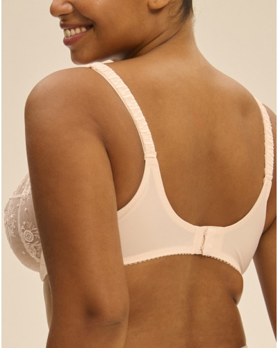 Soutien-gorge avec armatures emboîtant Simone Pérèle Intrigue (Rose Sakura)