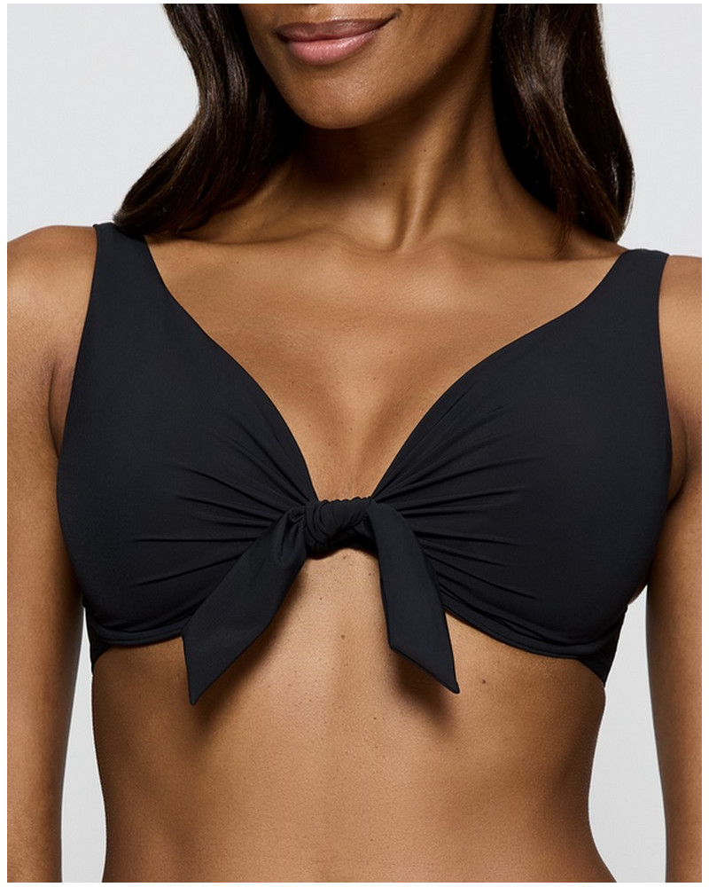 Underwired bath bra Triumph Summer Twist (Black)