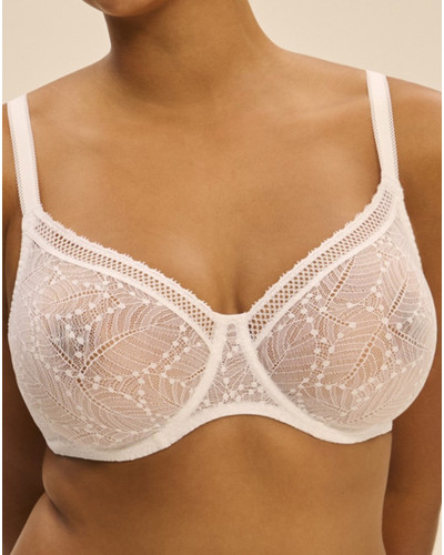Padded underwired bra Simone Pérèle Comète (White)
